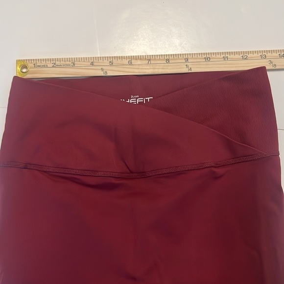 Shefit Black Cherry Seamless Leggings US Size 18/Shefit Size 2Luxe - Picture 6 of 16